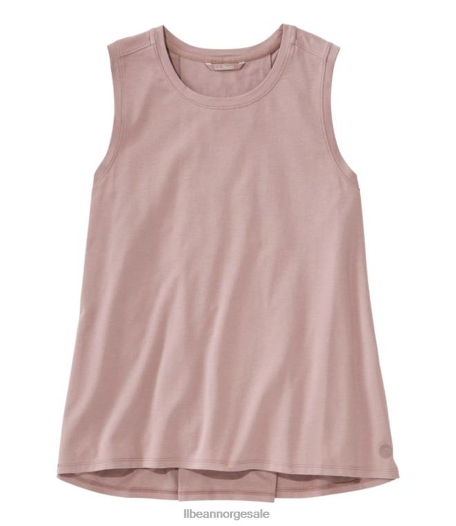 kvinner utover myk tank 24VDH4741 L.L.Bean klær smokey lilla