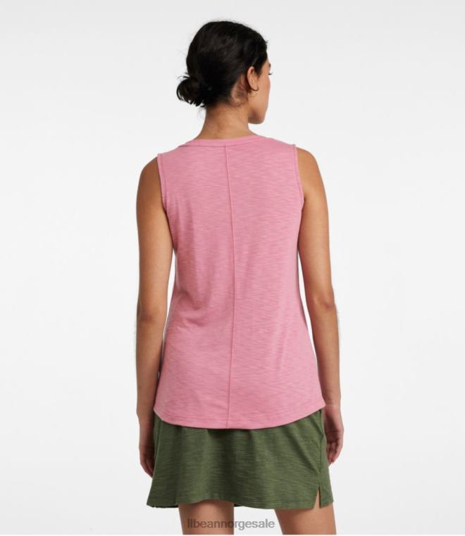 kvinner vannkanten tank 24VDH697 L.L.Bean klær dyp korall