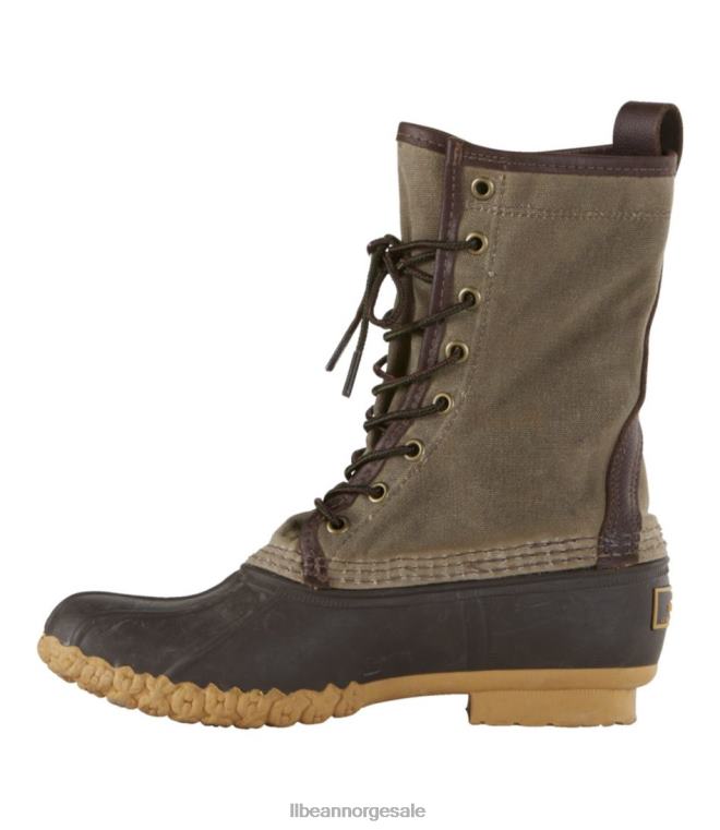 kvinner signatur maine jaktsko i vokset lerret 24VDH1195 L.L.Bean fottøy svart