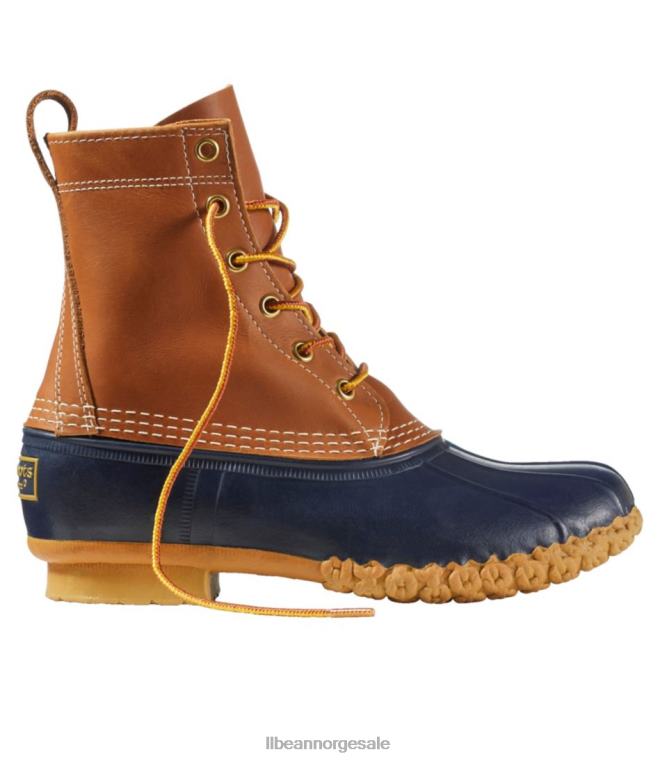 kvinner støvler 24VDH1091 L.L.Bean fottøy brun/marine