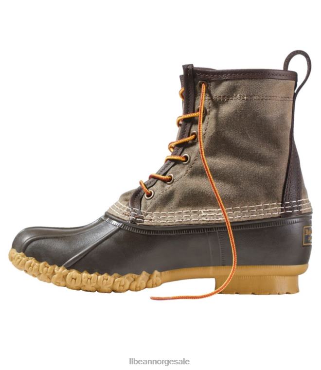 kvinner støvler 24VDH1111 L.L.Bean fottøy feltbrun/bbb/gummi/ferieland