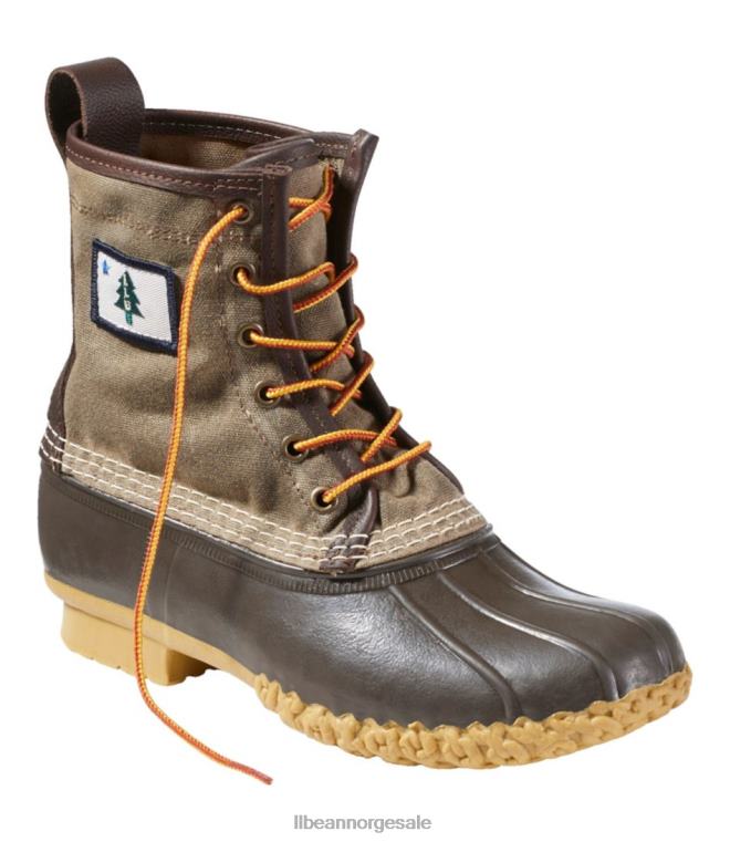 kvinner støvler 24VDH1111 L.L.Bean fottøy feltbrun/bbb/gummi/ferieland
