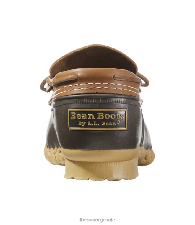 kvinner støvler 24VDH5157 L.L.Bean fottøy brun/varm blågrønn/seiloransje