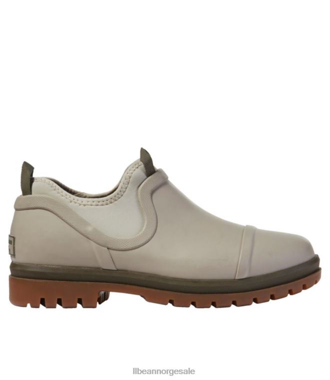 kvinner robuste gummisko 24VDH979 L.L.Bean fottøy elvestein/sølvsand