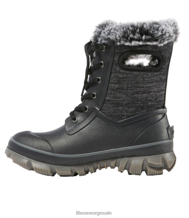 kvinner bogs arcata strikke støvler 24VDH1171 L.L.Bean fottøy svart multi