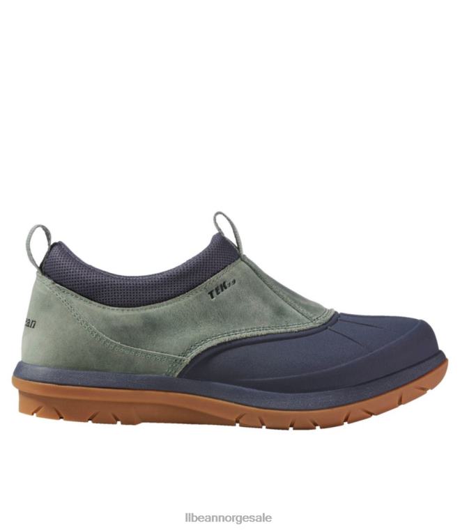kvinner storm chaser 5 slip-ons 24VDH6097 L.L.Bean fottøy klassisk salvie/karbon marine