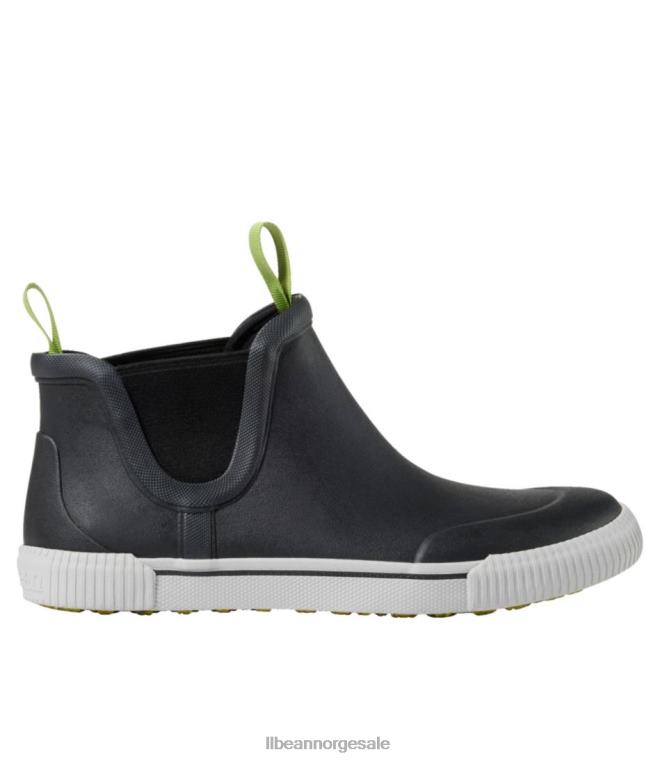 kvinner wellie sports gummistøvler chelsea 24VDH1145 L.L.Bean fottøy svart