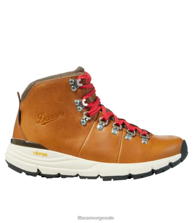 kvinner danner mountain 600 vanntette tursko 24VDH1188 L.L.Bean fottøy salbrun
