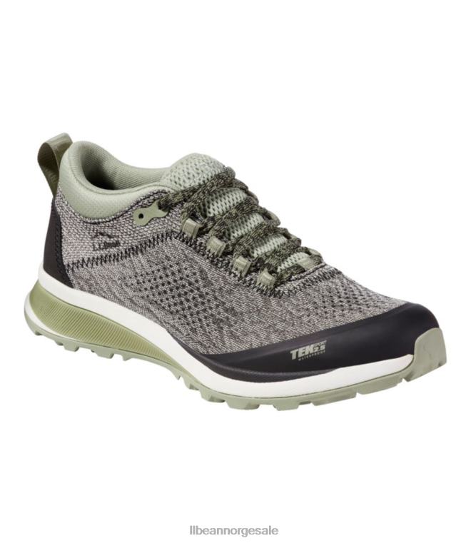 kvinner høyde tursko 24VDH3790 L.L.Bean fottøy sølvbjørk/salvie