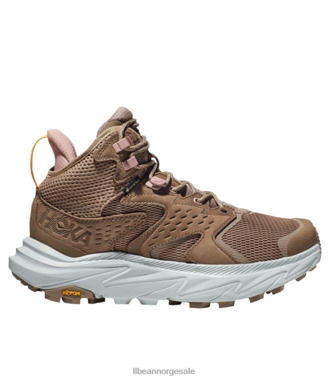 kvinner hoka anacapa 2 gore-tex tursko 24VDH1054 L.L.Bean fottøy sanddyne/isflyt