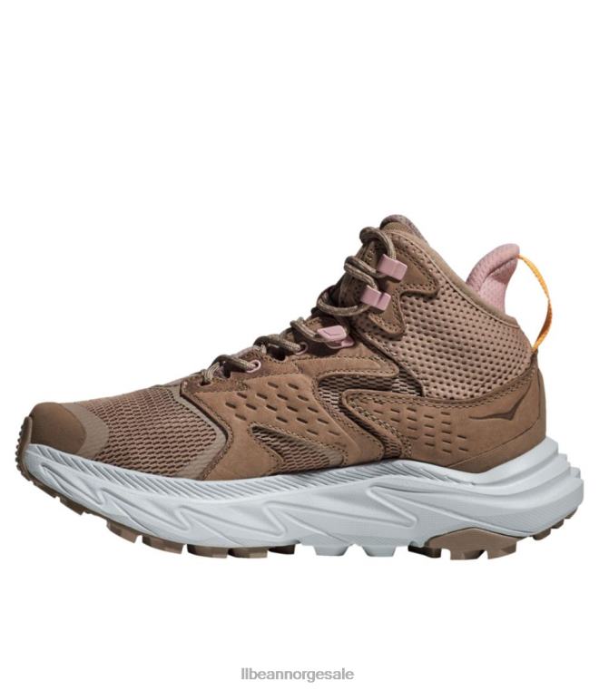 kvinner hoka anacapa 2 gore-tex tursko 24VDH1054 L.L.Bean fottøy sanddyne/isflyt