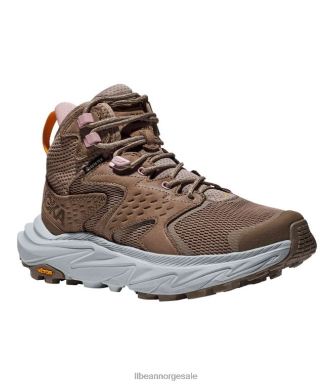 kvinner hoka anacapa 2 gore-tex tursko 24VDH1054 L.L.Bean fottøy sanddyne/isflyt