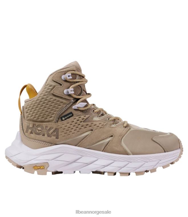 kvinner hoka anacapa gore-tex tursko 24VDH1114 L.L.Bean fottøy sanddyne/syrin marmor
