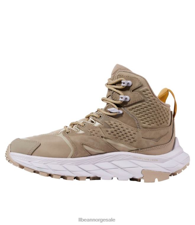kvinner hoka anacapa gore-tex tursko 24VDH1114 L.L.Bean fottøy sanddyne/syrin marmor
