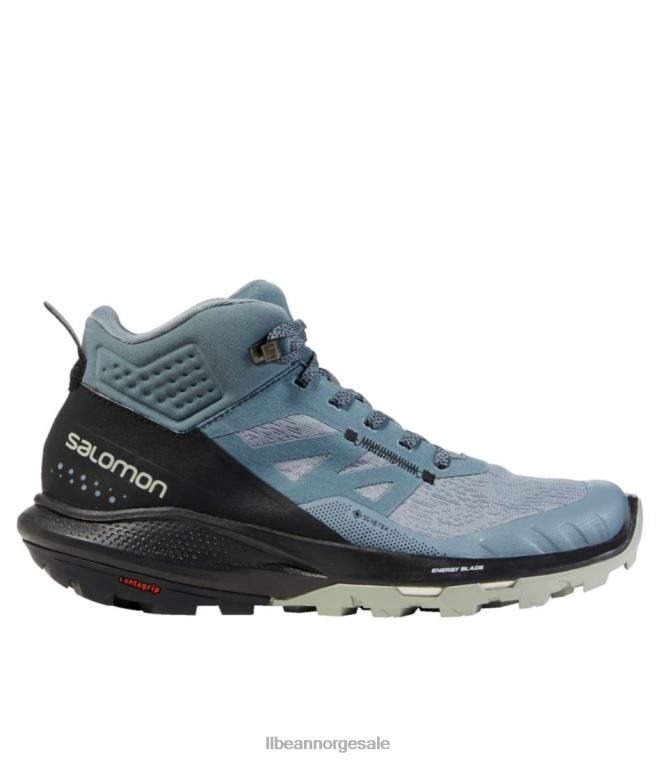 kvinner salomon outpulse gore-tex tursko 24VDH3817 L.L.Bean fottøy stormvær/svart/smijern