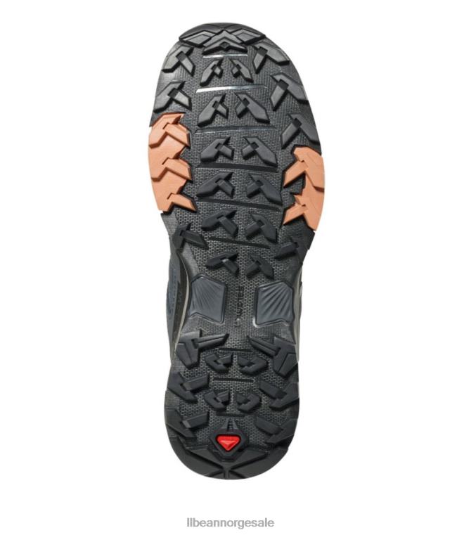 kvinner salomon x ultra 4 gore-tex tursko 24VDH1099 L.L.Bean fottøy ibenholt/mokkamousse/mandelkrem