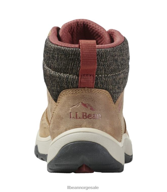 kvinner trailduster tursko 24VDH1106 L.L.Bean fottøy burgunder/myk cayenne
