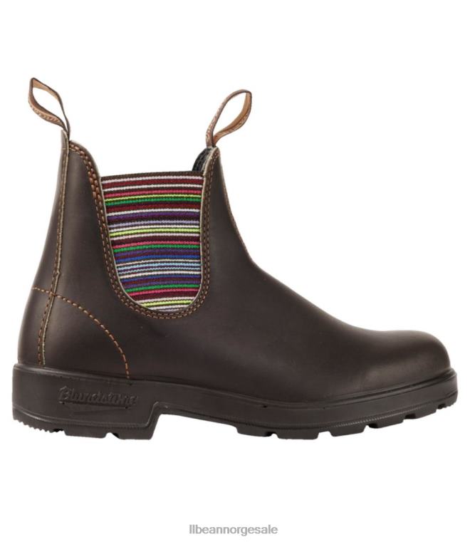 kvinner blundstone 500 chelsea støvler 24VDH1156 L.L.Bean fottøy brun multi