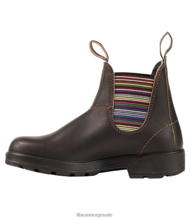 kvinner blundstone 500 chelsea støvler 24VDH1156 L.L.Bean fottøy brun multi