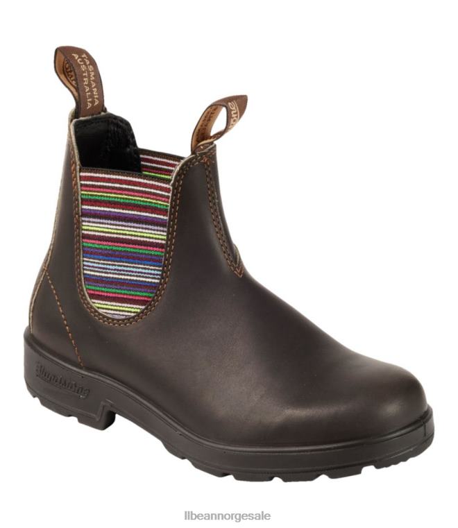 kvinner blundstone 500 chelsea støvler 24VDH1156 L.L.Bean fottøy brun multi