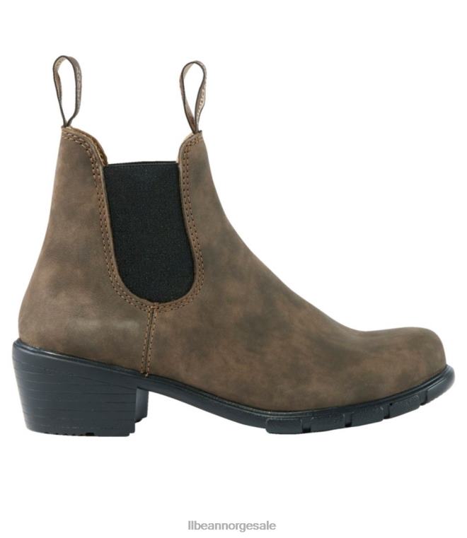 kvinner chelsea boots med blundstone hæler 24VDH1164 L.L.Bean fottøy rustikk brun