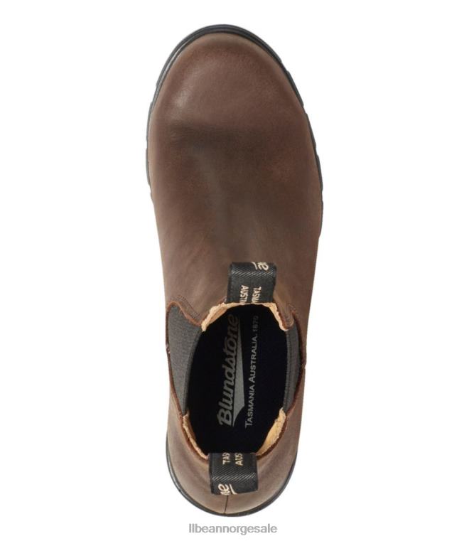 kvinner chelsea boots med blundstone hæler 24VDH1164 L.L.Bean fottøy rustikk brun