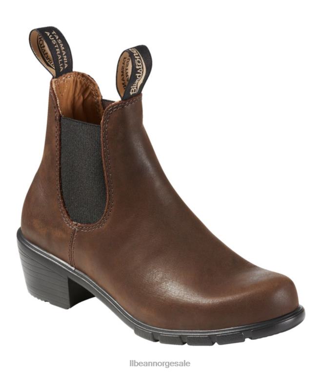 kvinner chelsea boots med blundstone hæler 24VDH1164 L.L.Bean fottøy rustikk brun