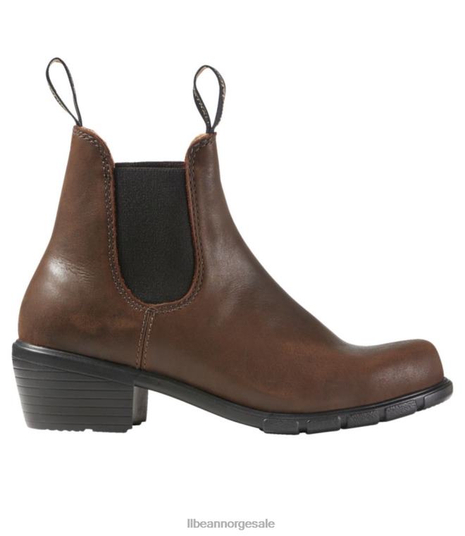 kvinner chelsea boots med blundstone hæler 24VDH5217 L.L.Bean fottøy antikk brun