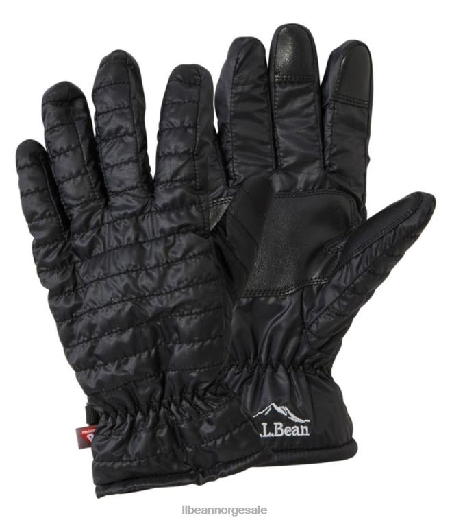 kvinner primaloft packaway hansker 24VDH154 L.L.Bean tilbehør svart