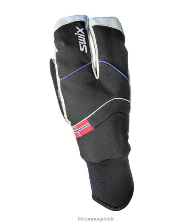 kvinner swix shield delt vott 24VDH659 L.L.Bean tilbehør svart