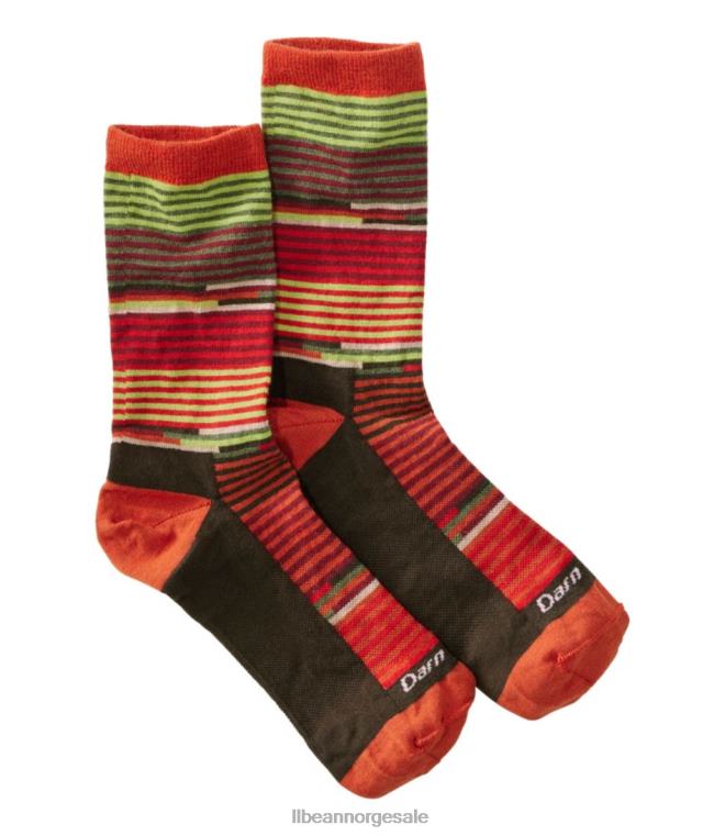 kvinner jævla tøffe pixie crew sokker 24VDH3468 L.L.Bean tilbehør tomat