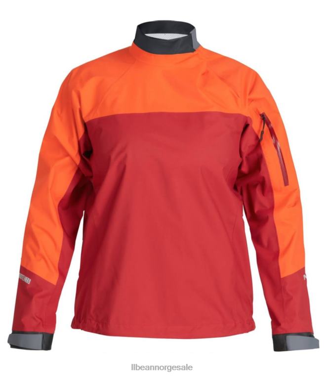 kvinner nrs utholdenhetssprutjakke 24VDH1765 L.L.Bean vannsport valmue/vino