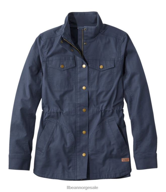 kvinner beanflex bruksjakke 24VDH3187 L.L.Bean yttertøy karbon marine