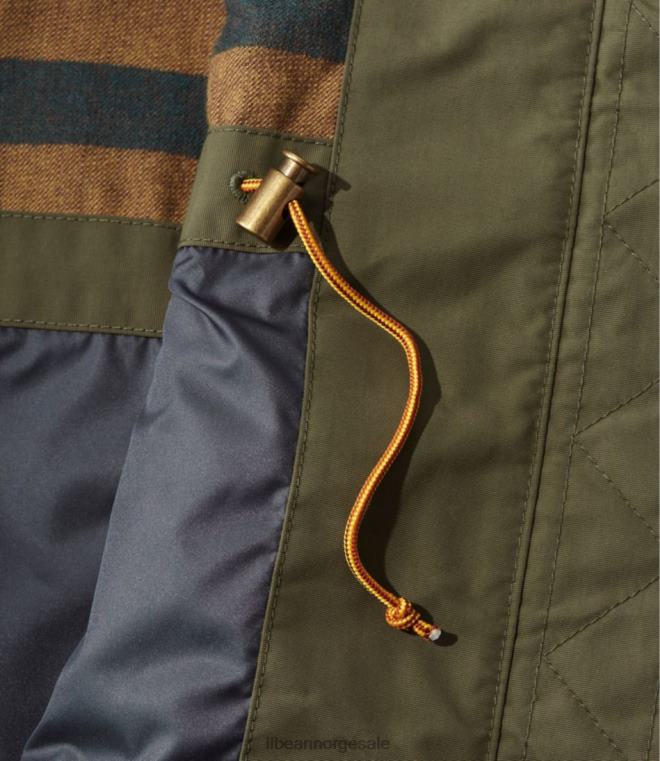 kvinner fjell klassisk vannavstøtende jakke 24VDH5068 L.L.Bean yttertøy svart