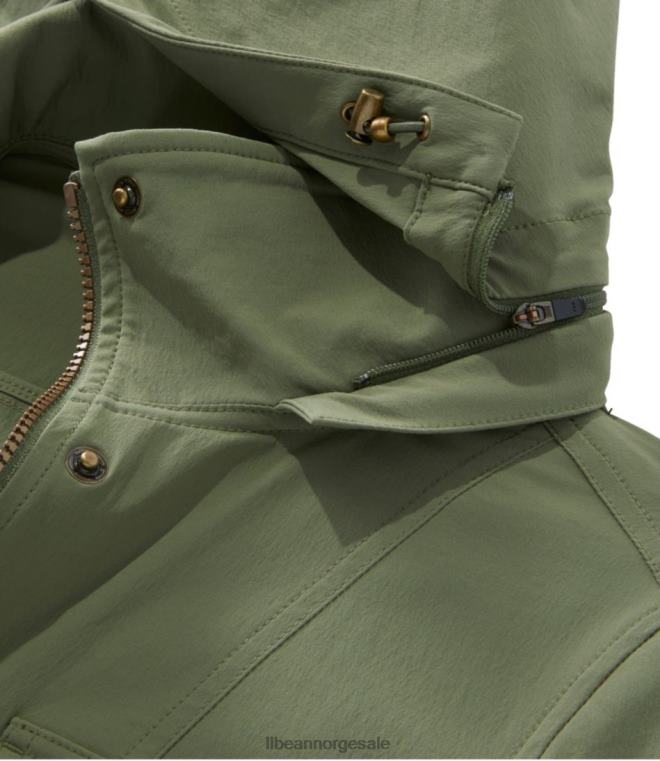 kvinner grenseløs softshell-jakke 24VDH6043 L.L.Bean yttertøy midnatt svart