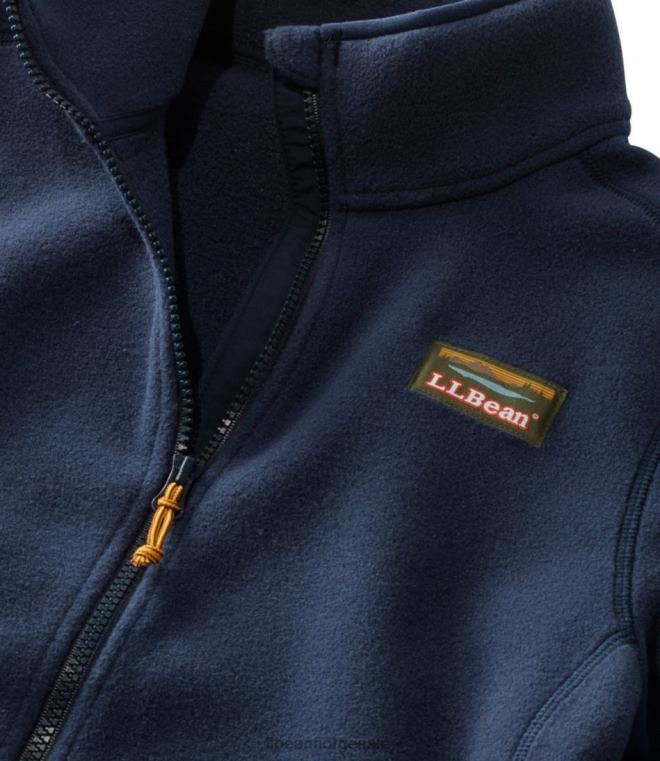 kvinner fjell klassisk fleecejakke 24VDH6027 L.L.Bean yttertøy sienna murstein