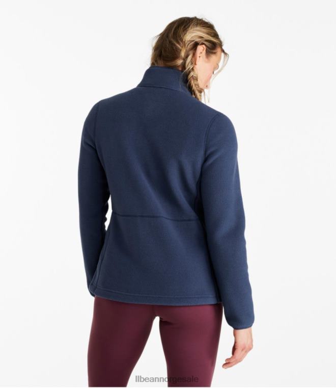 kvinner fjell klassisk fleecejakke 24VDH6661 L.L.Bean yttertøy svart