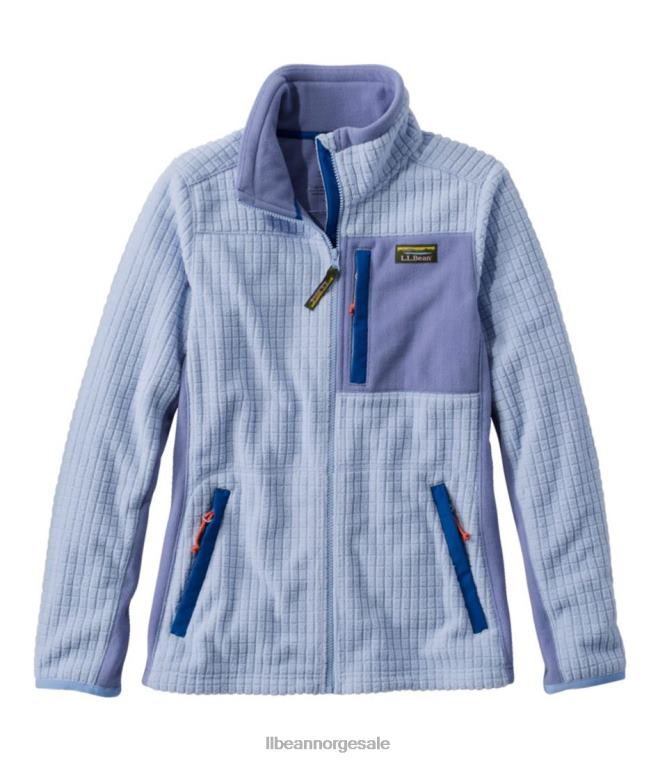 kvinner fjell klassisk vindtett fleecejakke 24VDH5073 L.L.Bean yttertøy malibu blå