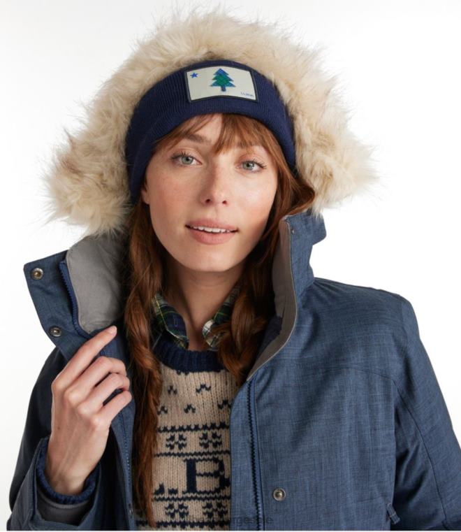 kvinner baxter state parka 24VDH3680 L.L.Bean yttertøy svart