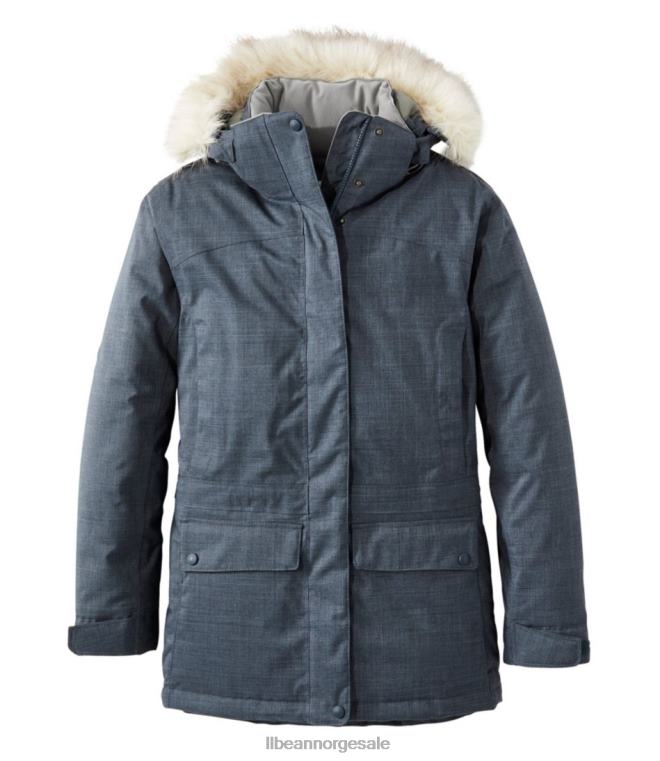 kvinner baxter state parka 24VDH6073 L.L.Bean yttertøy marine lyng