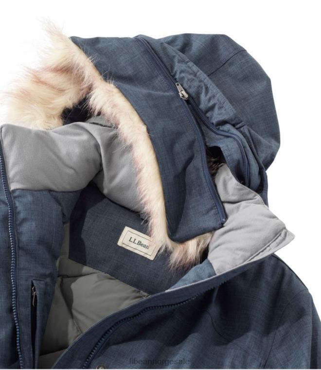kvinner baxter state parka 24VDH6073 L.L.Bean yttertøy marine lyng