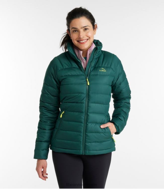 kvinner dunjakke 24VDH3642 L.L.Bean yttertøy svart
