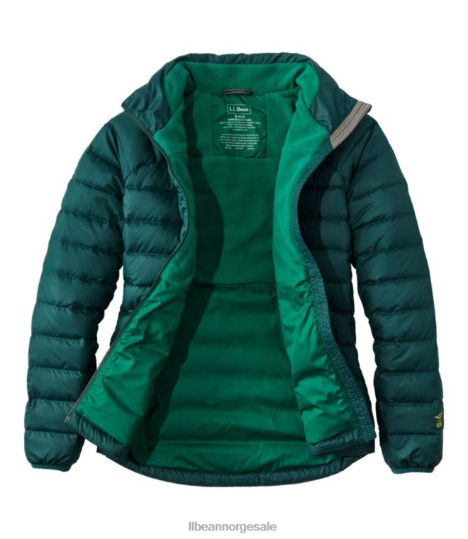 kvinner dunjakke 24VDH879 L.L.Bean yttertøy mørk marinblå
