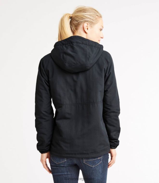 kvinner fjell klassisk isolert anorakk 24VDH5097 L.L.Bean yttertøy granfuru