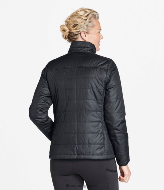 kvinner fjell klassisk pufferjakke 24VDH5087 L.L.Bean yttertøy gunmetall grå