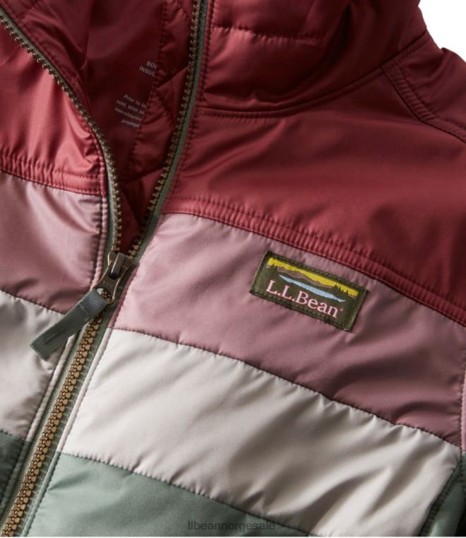 kvinner fjell klassisk pufferjakke 24VDH6665 L.L.Bean yttertøy dyp turkis/havblågrønn