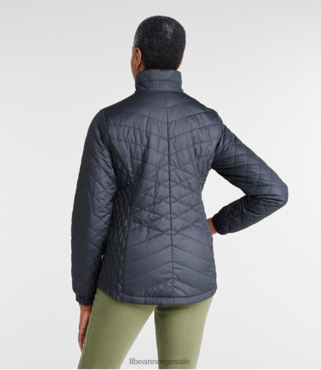 kvinner fleecefôret primaloft jakke 24VDH7051 L.L.Bean yttertøy sølvmåne