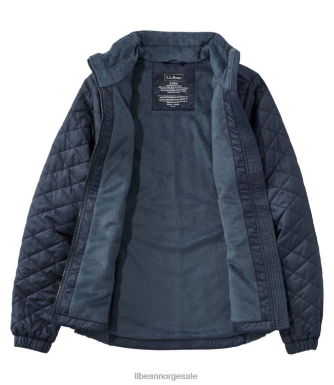 kvinner fleecefôret primaloft jakke 24VDH7051 L.L.Bean yttertøy sølvmåne