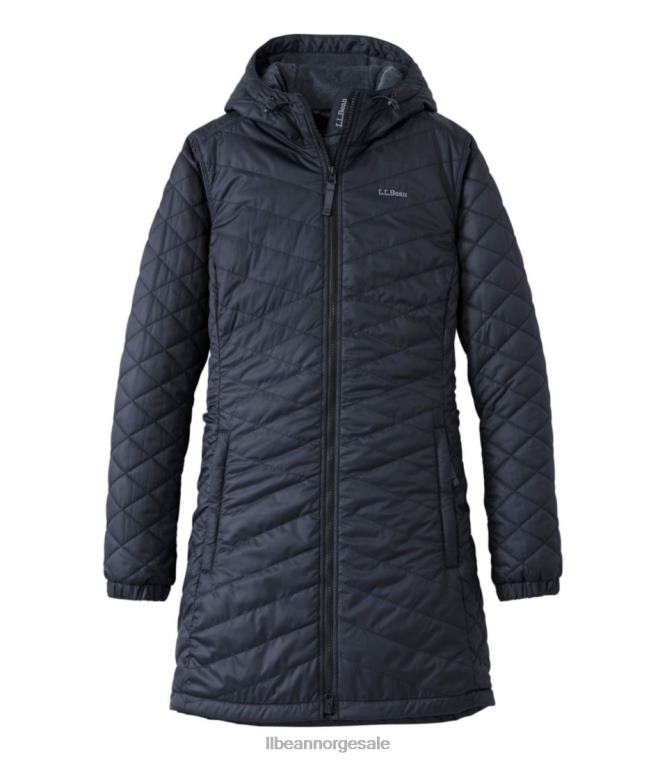 kvinner fleeceforet primaloft-frakk 24VDH5079 L.L.Bean yttertøy karbon marine