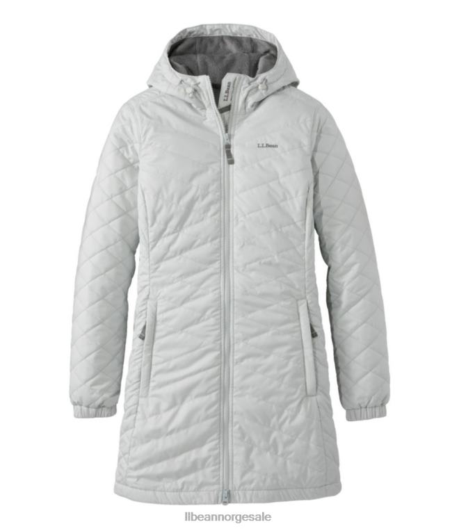 kvinner fleeceforet primaloft-frakk 24VDH6669 L.L.Bean yttertøy sølvmåne